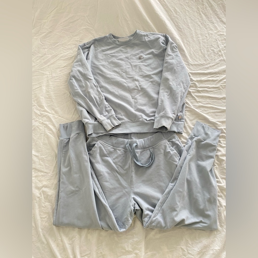 🛍️ FILA BABY BLUE TRACK SUIT WORN TWICE